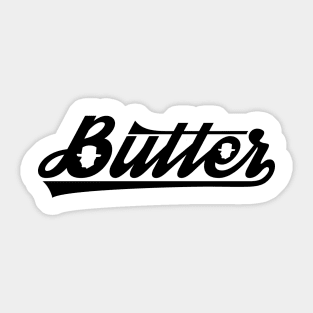 Butter Sticker